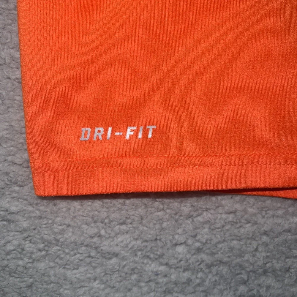 VTG‎ Nike Team Clemson Tigers T Shirt Men's Size L Orange Tee Football NCAA